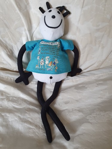 Purple Ronnie "Bottom Burps" Hanging Plush Toy