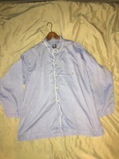 NWT Polo Ralph Lauren Men  s Light Blue Sleepwear Shirt Sz Large