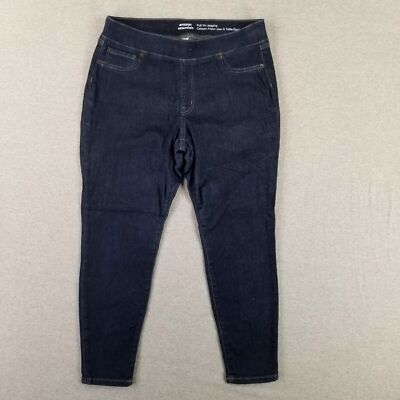 Amazon Essentials Size 14 Short Pull On Jegging Stretch Dark Wash Lightweight