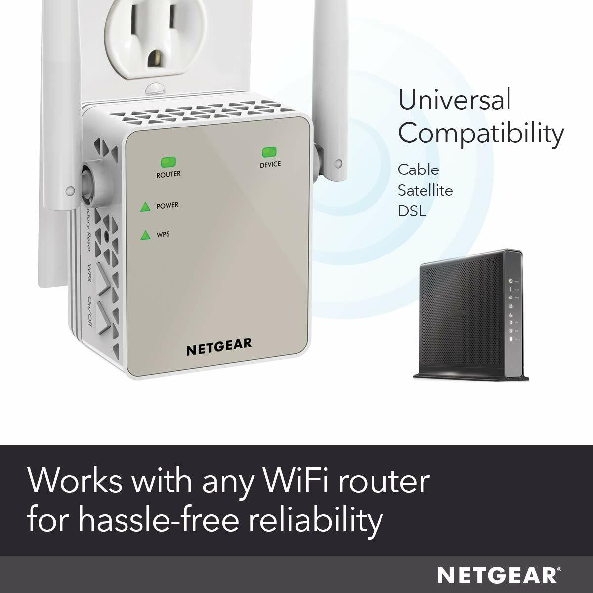 Netgear Wifi Signal Extender Walmart NETGEAR Wi-Fi Range Extender