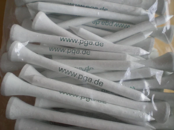 100 Bambus Tees PGA 7cm - ökologisch abbaubar        vom PGA Pro - Bild 2 von 3