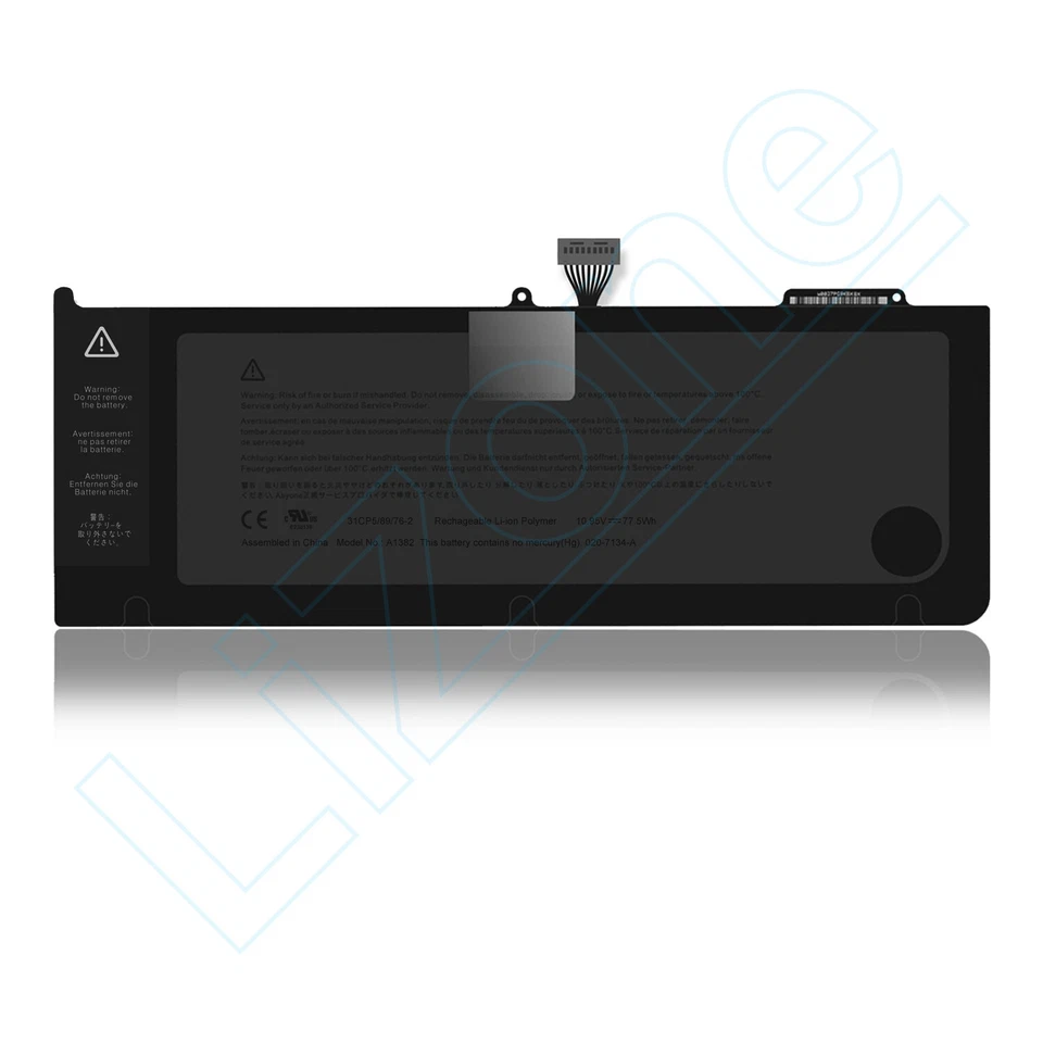 Batería NUEVA A1382 para Apple MacBook Pro 15" A1286 principios de 2011 mediados de 2012 EE. UU. Foto 4 de 4