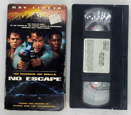 Vintage LOT of 6 (VHS) Predator Outbreak Con Air No Escape The Mummy Black Moon! - Picture 10 of 17