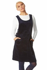 womens cotton pinafore dress