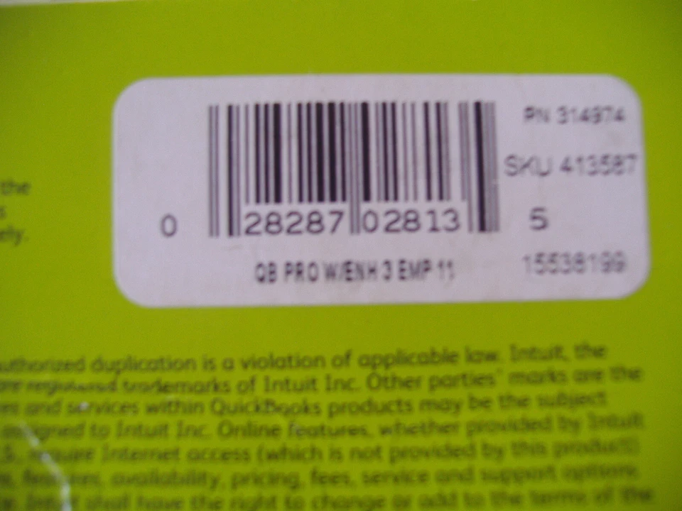 INTUIT QUICKBOOKS PRO 2011 FOR WINDOWS FULL RETAIL USA VERSION= NEW SEALED BOX= - Image 4 of 4