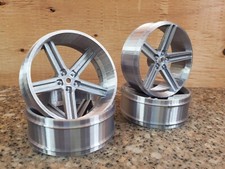 3d Printed 110 Rc Staggered Iroc Wheels Fits Redcat 26ers Tires Rc Car 12mm Hex
