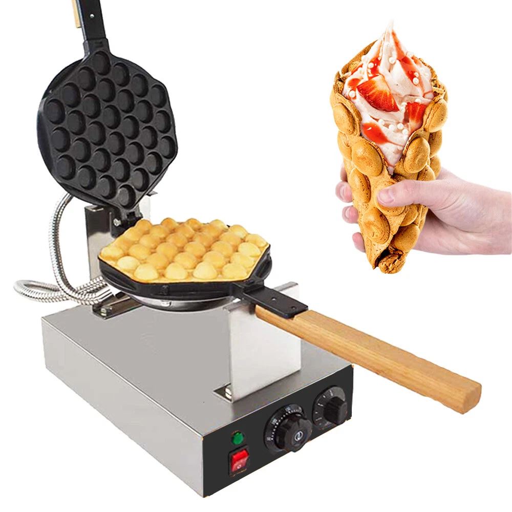 Electric EGG WAFFLE Maker Professional 110V or 220V GRILL / OVEN for QQ WAFFLES