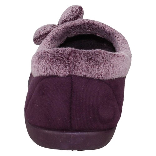 Pantuflas de terciopelo Rosebank Lucy para damas - Imagen 15 de 16