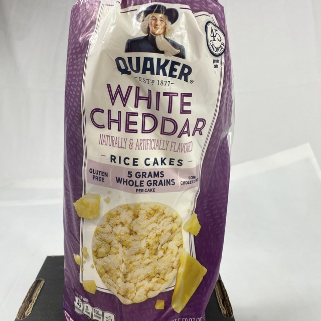 Quaker Rice Cake White Cheddar 5.46 oz for sale online eBay