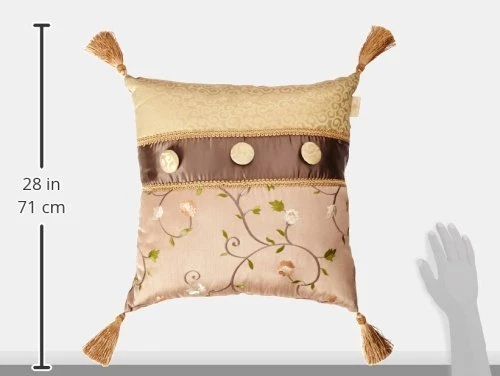 Almohada de diseñador de la colección Jennifer Taylor Addison, 18 pulgadas por 18 pulgadas Foto 3 de 3