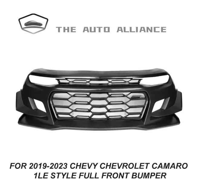 Kit de conversión de parachoques delantero completo estilo 1LE para Chevy Chevrolet Camaro 2019-2023 Foto 2 de 4