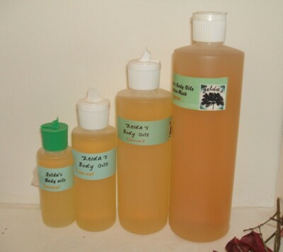 Coconut Zelda s Body Oil Wholesale 2oz 4oz 8oz 16oz (4 sizes) Free Shipping