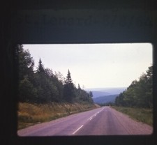 CANADIAN HIGHWAY ST LENARD,8/8/1964.VTG 35 MM EKTACHROME PHOTO SLIDE*C7