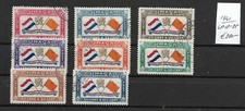 CURACAO @ 1941    Air Mail LP 18-25 @ cur. 76