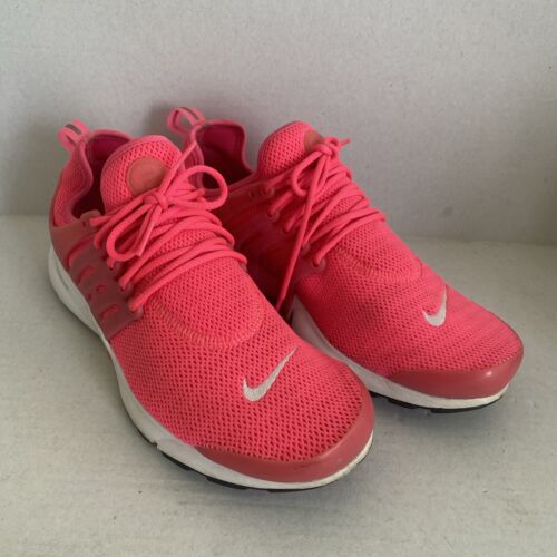 Nike AIR PRESTO sneakers ~ Womens Size 10 / 42 ~ bright pink & white - Picture 2 of 15