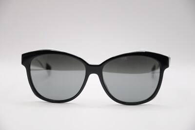 ALAIN MIKLI A05028 CAT EYE SUNGLASSES F10188 BLACK 57-15-140 NEW