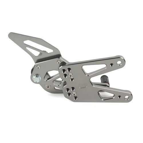FULL-REV For YAMAHA YZF-R6 R6 2003-2005 Adjustable Rearset Foot Pegs Footrests - Picture 4 of 14