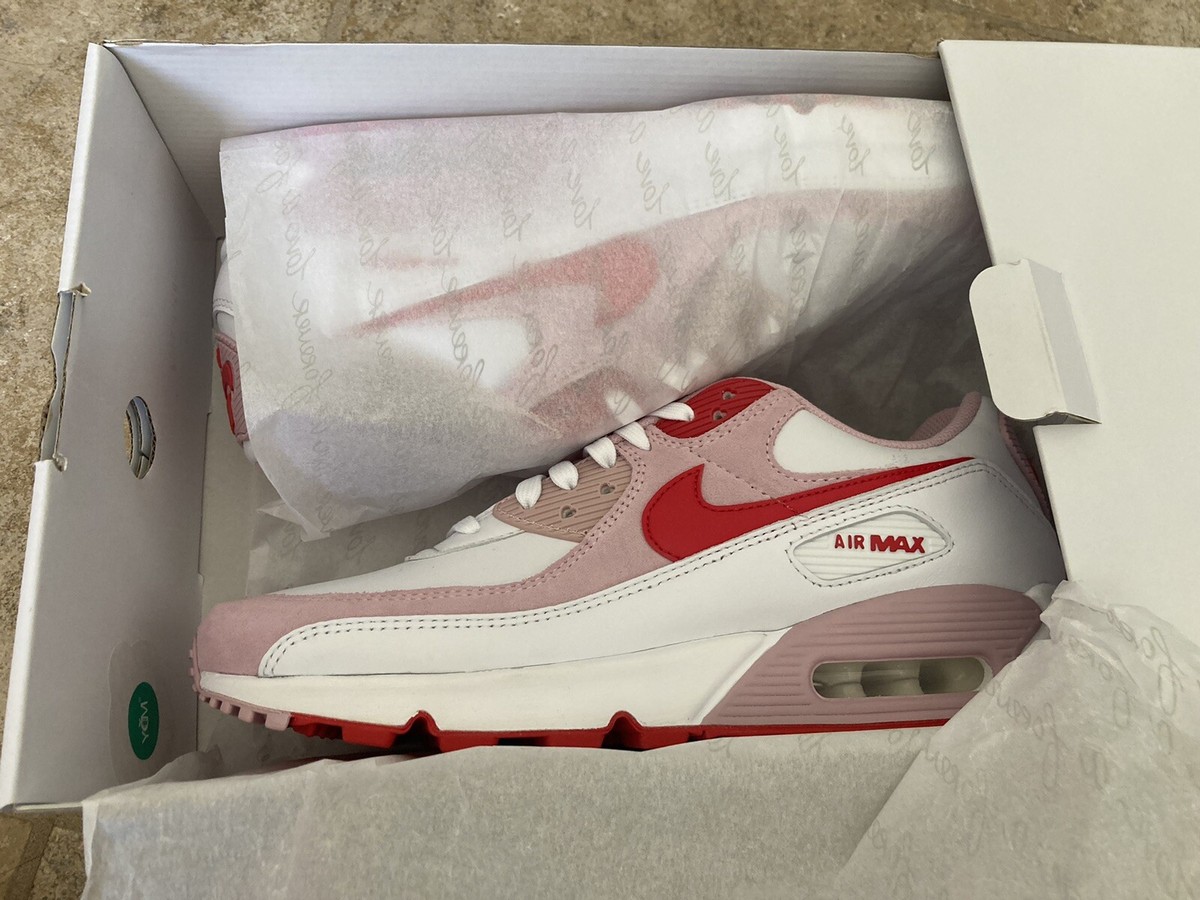 womens air max 90 love letter