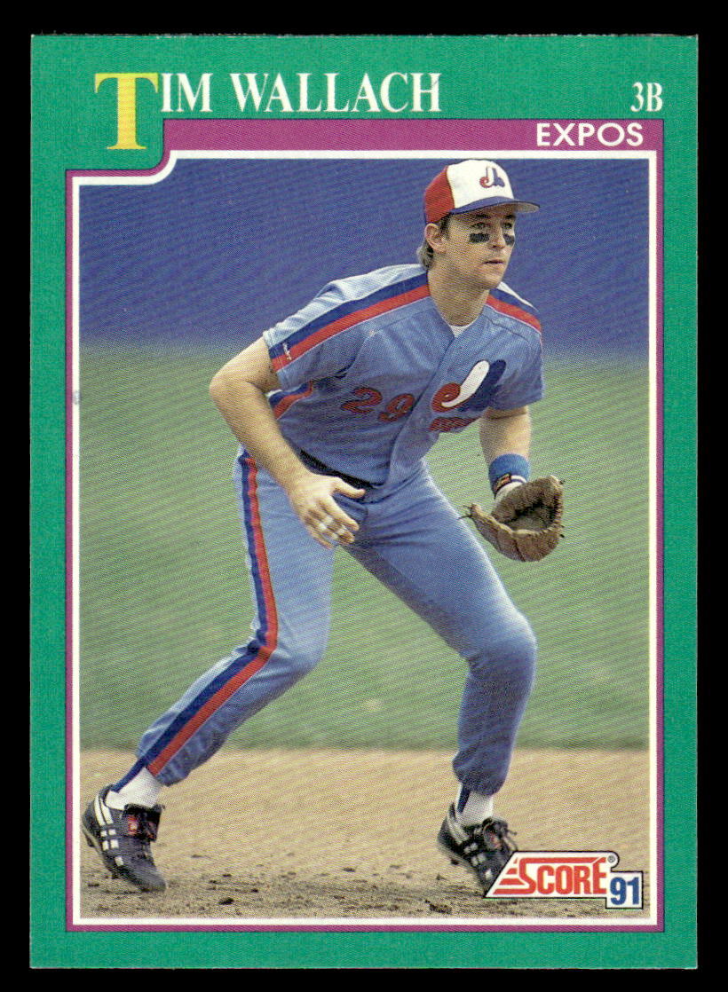 Tim Wallach 1991 Score #210   Montreal Expos