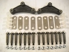 Greaseable Tandem Axle Trailer Spring Suspension Rebuild Kit Wet Bolt 3500 Short