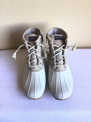 sperry oatmeal duck boots