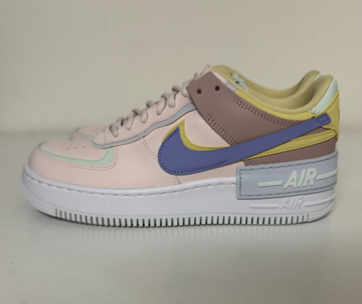 Shadow Purple And Yellow Air Force Nike Air Force Shadow Women's