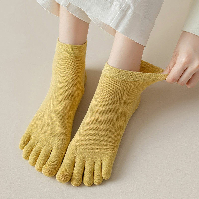 SAOLA Calze invisibili calzini infradito calzini cinque dita ciabatte donna ▲R ∧