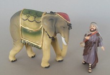 Treiber Hirte mit Elefant f&uuml;r Krippenfiguren Gr&ouml;&szlig;e 9 cm -  10 cm WAN