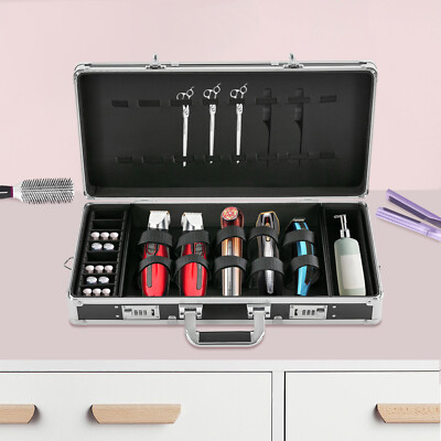 Salon Barber Shear Case Hair Stylist Tool Kit Organizer Travel Haircut Carry Box