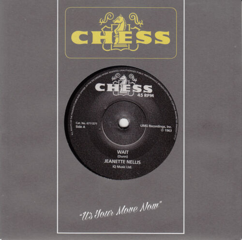 JEANETTE NELLIS WAIT CHESS 7"  MINT REISSUE - Picture 1 of 1
