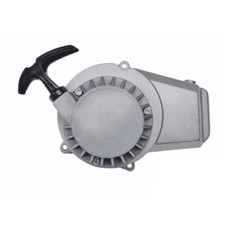 Pistolet de démarrage manuel pour mini quad 49cc, Pocket Bike, métal, argent