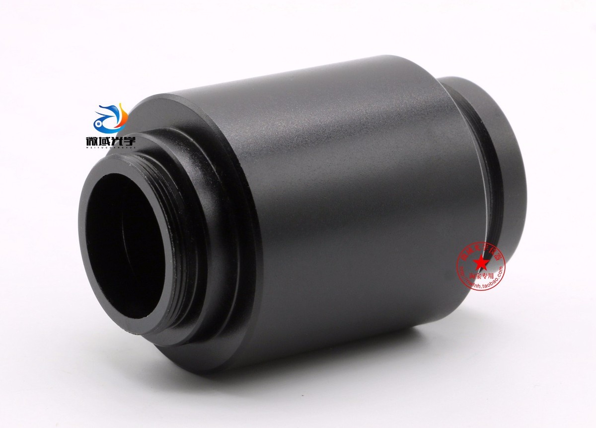 Adattatore Per Fototubo Da Microscopio Trinoculare A Montatura C (C-Mount), 1X, Compatibile Con ZEISS. Nuovo.