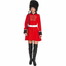 Kostüm Soladtin Tommy Gr. 36-  44 Uniform Kleid rot Karneval Fasching Garde GB