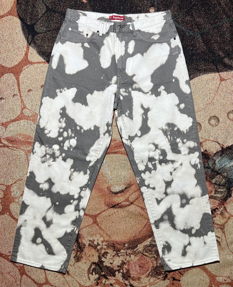 Supreme Baggy Jean SS25 Bleached Size 34 Brand New | eBay Supreme Baggy Jean SS25 Bleached Size 34 Brand New | eBay