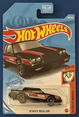  Hot Wheels '87 Buick Regal GNX #218/250 Kroger Fry's Exclusive Muscle Mania New