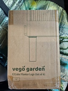 VEGO GARDEN The EZCube  Planter LEGS. (SEE PICTURES).