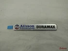 GM 15243842 Front Side Door Name Plate Assembly OE Allison Duramax 49894