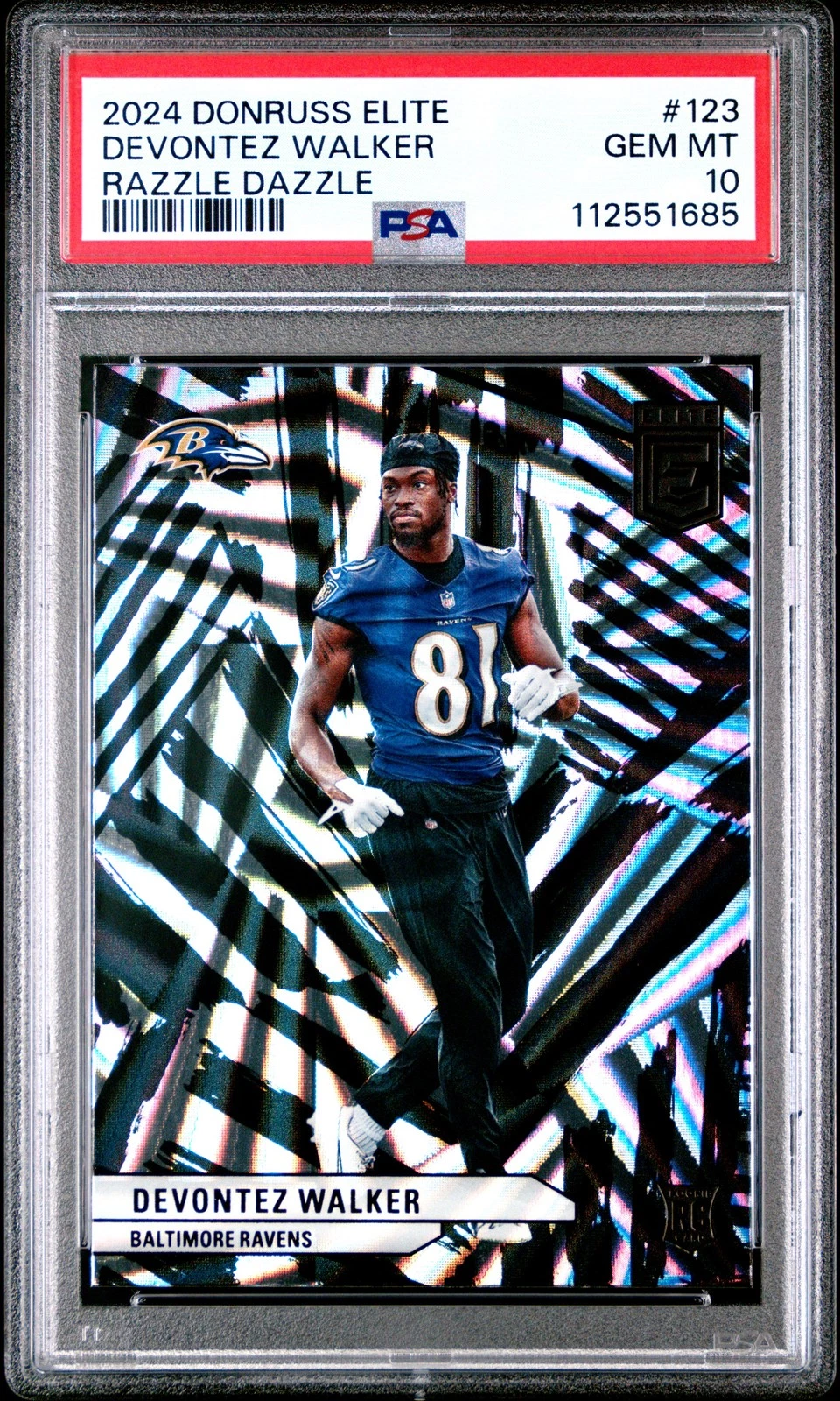 Devontez Walker Panini Donruss Elite #123 Razzle Dazzle