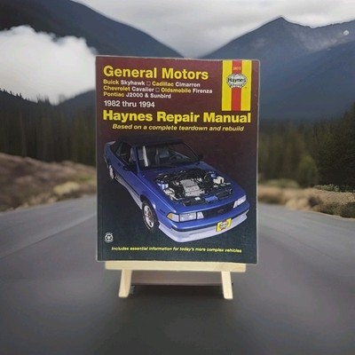 Chevy Cavalier 1982-1994 Shop Service Repair Manual Wiring Diagrams Engine Guide