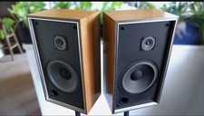 NOVA-15 OILED WALNUT SPEAKER SYSTEM NEW IN BOX NEVER USED