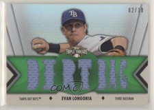 2012 Topps Triple Threads Relics Emerald 2/18 Evan Longoria #TTR-108 1u6