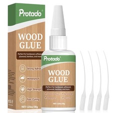 Wood Glue, 35g Heavy Duty Super Strong Clear Glue, Waterproof Heat Resistant ...