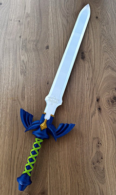 ZELDA COSPLAY ZUBEHÖR - MEISTERKLINGE PROP REPLIKA - LINK HELDEN ARTEFAKT DEKO