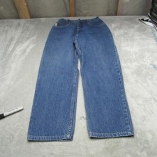 Pendleton Jeans Womens 8 Blue Denim High Waisted Straight Leg USA Made 24x29 VTG