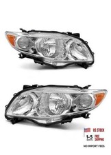 Headlight Assembly for 2009 2010 Toyota Corolla Base/CE/LE/XLE Models 2009-2010