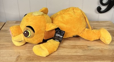 Chewy Disney The Lion King Simba Jumbo Plush Squeaky Large Dog Toy Rare HTF