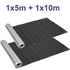 Flashing Tape Flashband Roof Repair Bitumen Flash Self Adhesive 5m 10m Roll UK