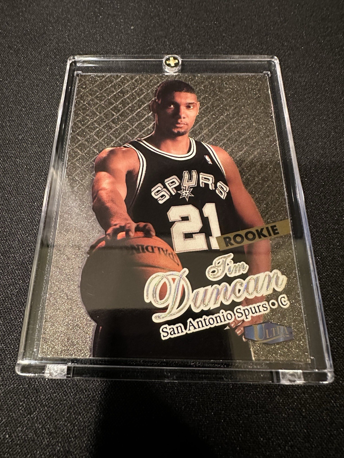 1997-98 Fleer Ultra - Rookie Tim Duncan #131G Gold Medallion (RC)