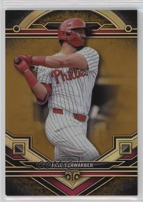 2024 Topps Triple Threads Gold /99 Kyle Schwarber #118 1f5h