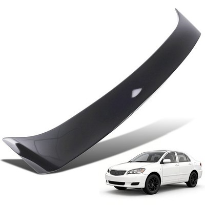 Rear Trunk Spoiler Wing w/Brake Light for Toyota Corolla CE LE S 2003-2008 Black